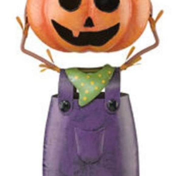 Halloween Jack O Garden Stake 10218 NEW - Picture 2 of 4